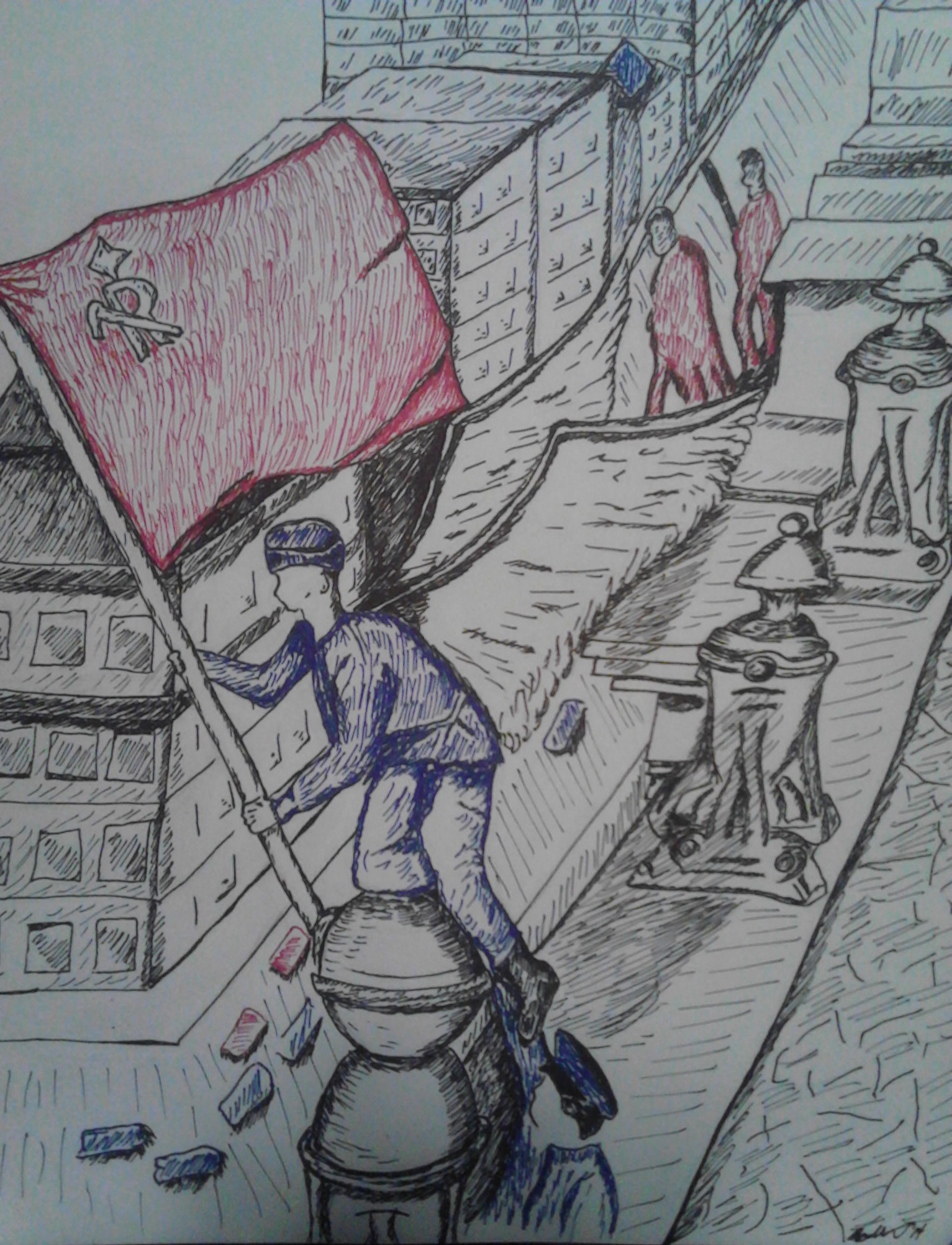 With Wings (Red vs. Blue)